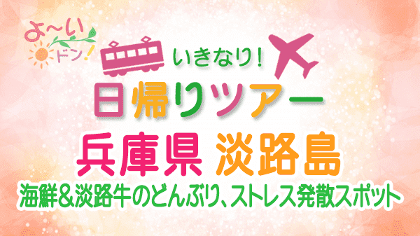 よーいドン いきなり日帰りツアー 兵庫県 淡路島