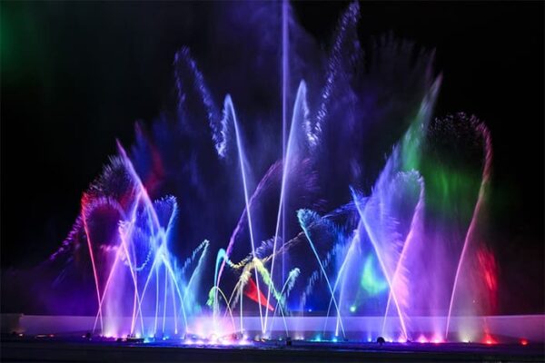 静岡県 御殿場市 時之栖 噴水レーザーショー ヴェルサイユの光