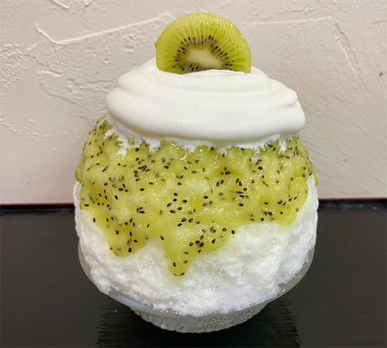 天然かき氷 氷の音 フレッシュ生キウイ