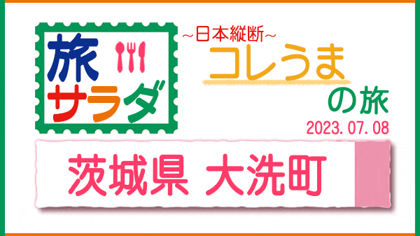 旅サラダ コレうま 茨城県 大洗町