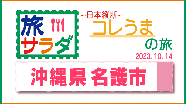 旅サラダ コレうまの旅 沖縄県 名護市