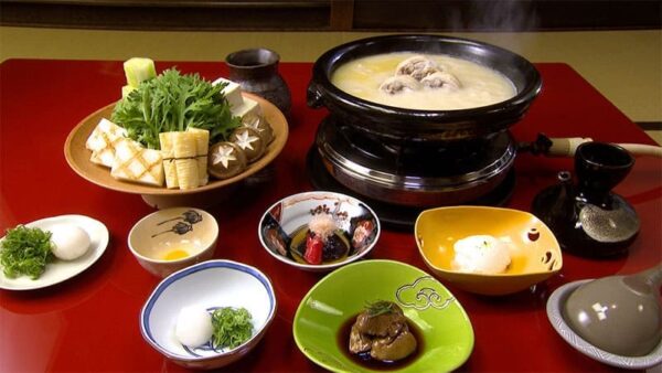 京都 鳥彌三 地鶏の水炊き