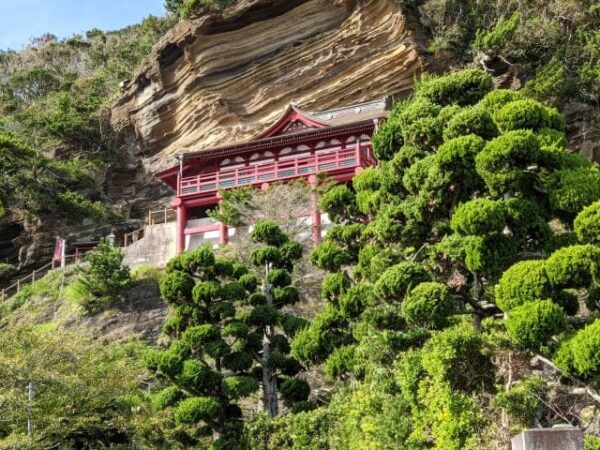 千葉 館山 大福寺 崖観音