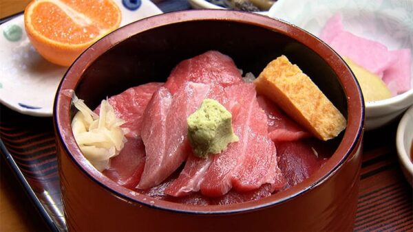 栃木県 那須塩原市 食事処 萬歳楽 まぐろ丼