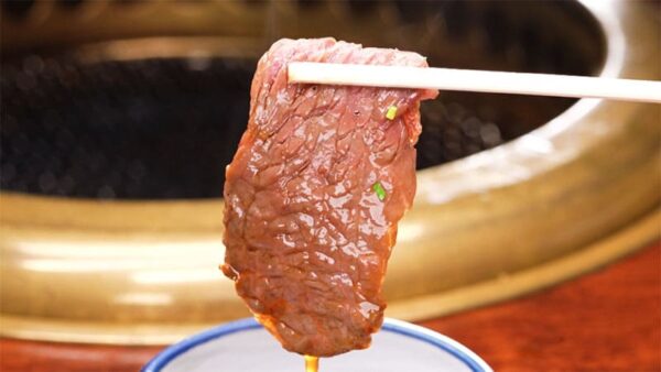 東中野 焼肉 慶州 牛ロースの炙り焼