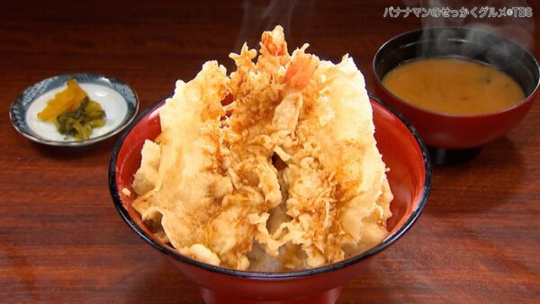 バナナマンのせっかくグルメ 大分県 別府市 とよ常 天丼