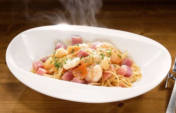 鎌倉 イタリアン アルビコッカ albicocca 小海老と鎌倉野菜のペペロンチーノ