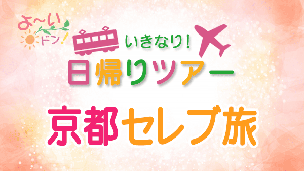 よーいドン いきなり日帰りツアー 京都 セレブ旅