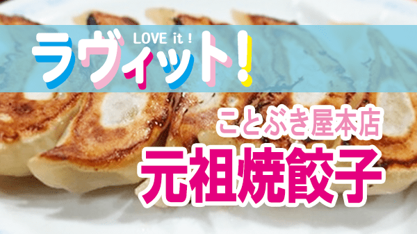 ラヴィット LOVEit ラビット 新潟 ことぶき屋本店 元祖焼餃子