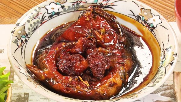 山形県 米沢市 鯉の六十里 鯉の甘煮定食