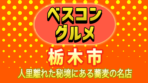 ベスコングルメ 栃木市 蕎麦 いづるや