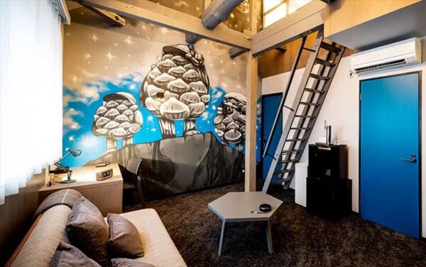 静岡市 ホテル The Villa & Barrel Lounge ビアホテル