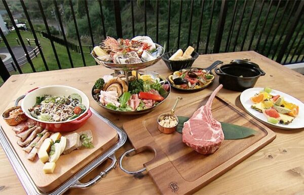 和歌山市 かなたのさと 高級ヴィラリゾート プライベートサウナ付きヴィラ バーベキュー BBQ