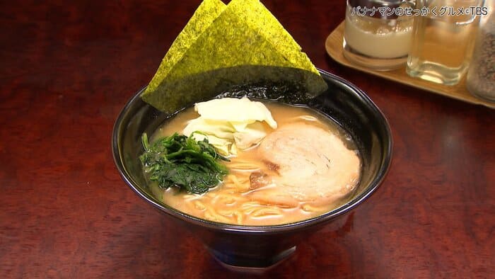 バナナマンのせっかくグルメ 長野県 安曇野市 らあめん 万咲　豚骨ラーメン