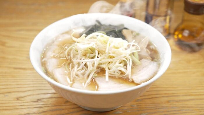 群馬 みなかみ町 みなかみホルモン亭 ネギチャーシューメン
