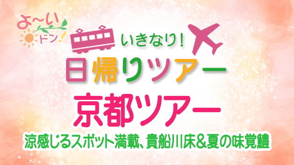よーいドン いきなり日帰りツアー 京都