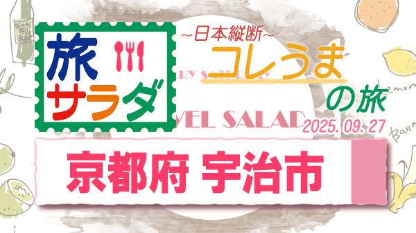 旅サラダ コレうま 京都府 宇治市