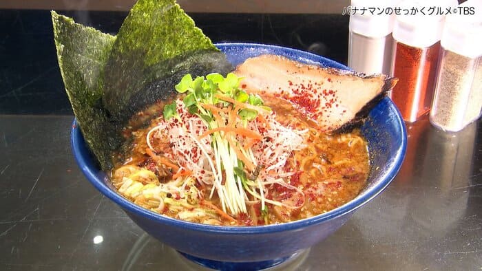 バナナマンのせっかくグルメ 北海道 旭川市 ラーメン 橙ヤ 本店 旨辛味噌ラーメン