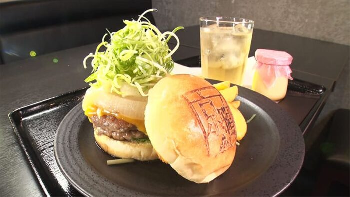 宇治市 京鴨kitchen 善 京鴨バーガー Cセット