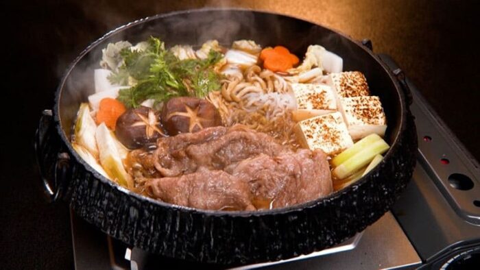 群馬県 高崎市 割烹 さわ 上州和牛 すき焼き