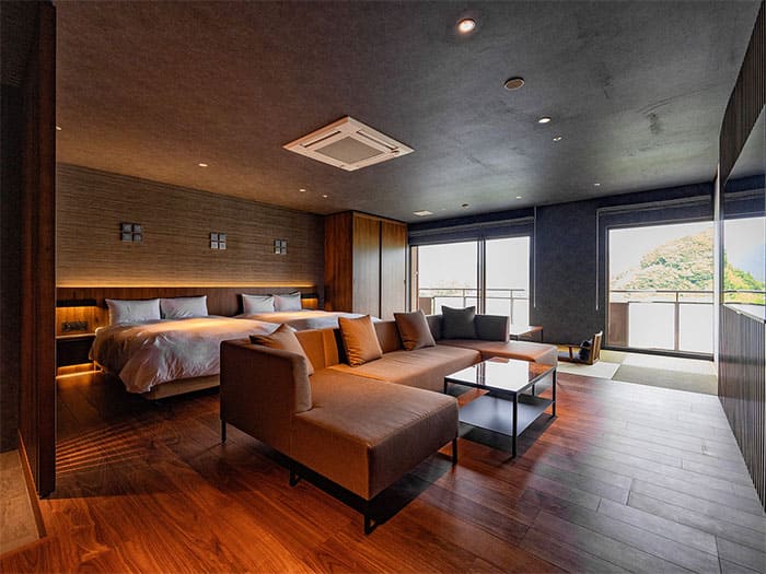 佐賀 武雄温泉 うらり 武雄 Garden Terrace Spa Resorts トップフロア ハリウッドツイン