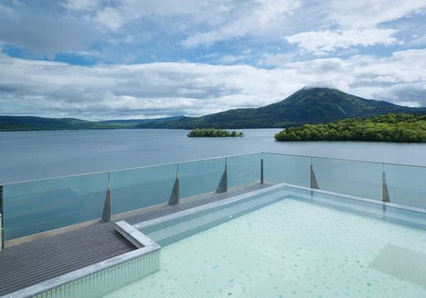 北海道 あかん湖 鶴雅ウィングス 天空露天風呂