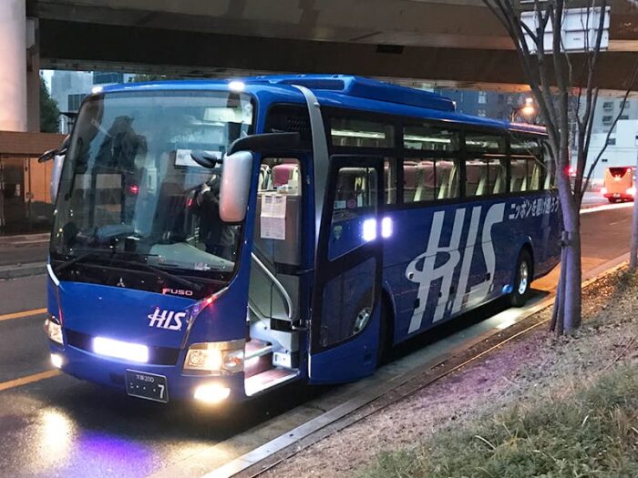 H.I.S. ミステリーツアー バスツアー H.I.S.号