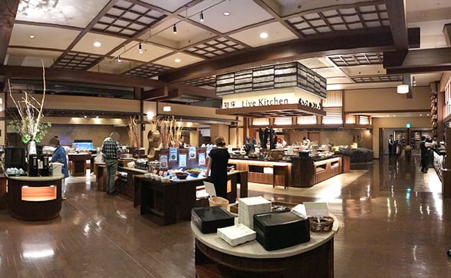 北こぶし 知床ホテル＆リゾート 夕食 バイキング ブッフェ ライブキッチン
