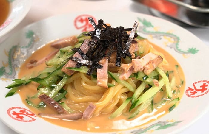 京都 町中華 中華のサカイ 本店 冷めん 焼豚入