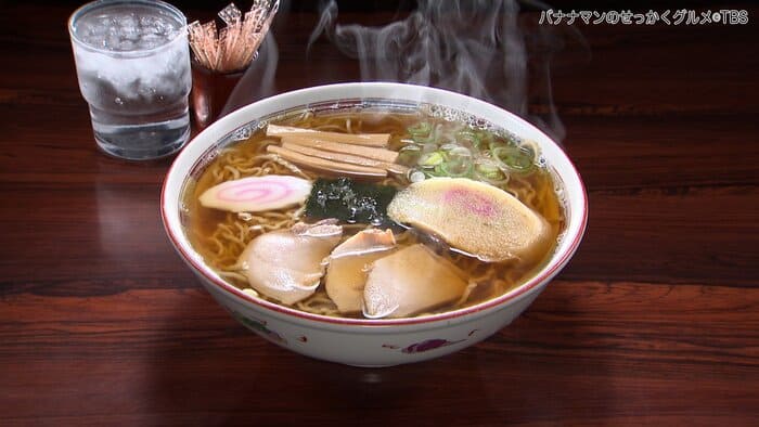 バナナマンのせっかくグルメ 秋田県 横手市 名代三角そばや 本店 極上醬油ラーメン
