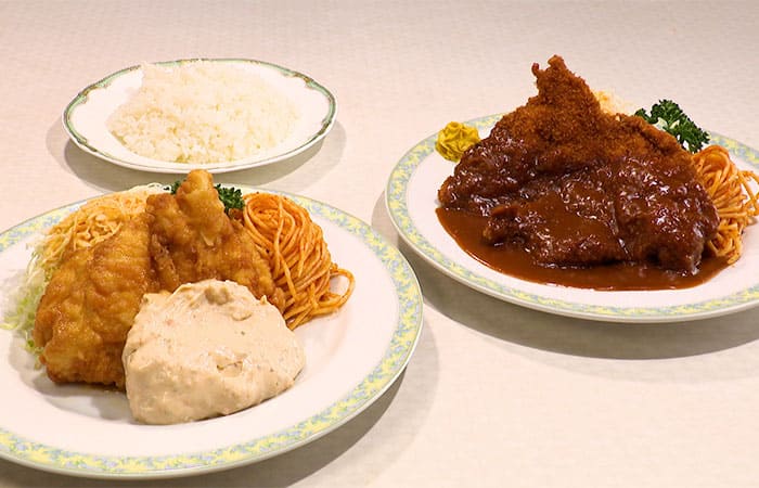 宮崎市 味のおぐら 本店 チキン南蛮 チキンカツ