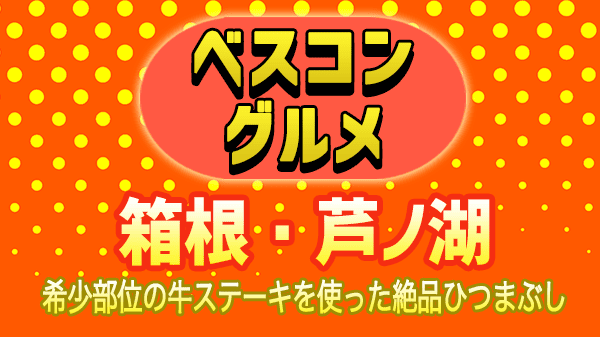 ベスコングルメ 箱根 芦ノ湖 牛ステーキ 食事処
