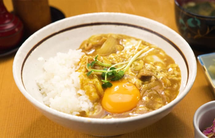 東京 世田谷区 喜多見 そば 丸屋 カレー丼 ハーフ