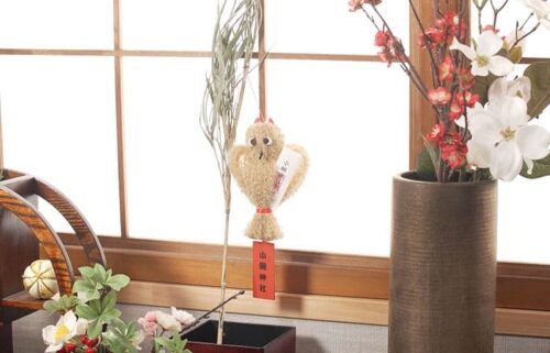 東京都 中央区 日本橋 小網神社 すすきみみずく