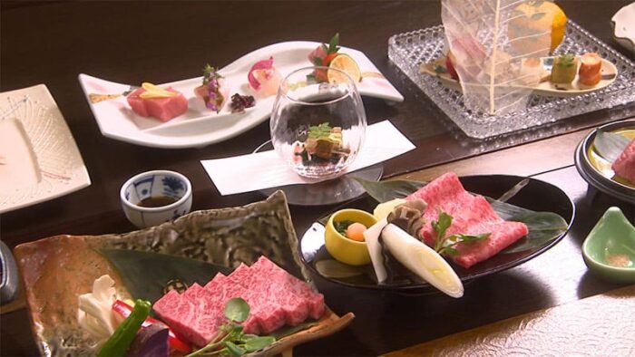 飛騨高山 飛騨亭 花扇 温泉 旅館 飛騨牛尽くし会席