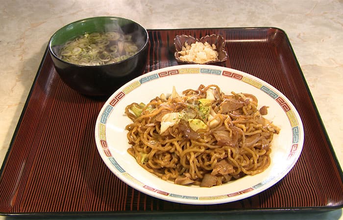 青森 黒石市 ドライブイン西十和田 つけやきそば