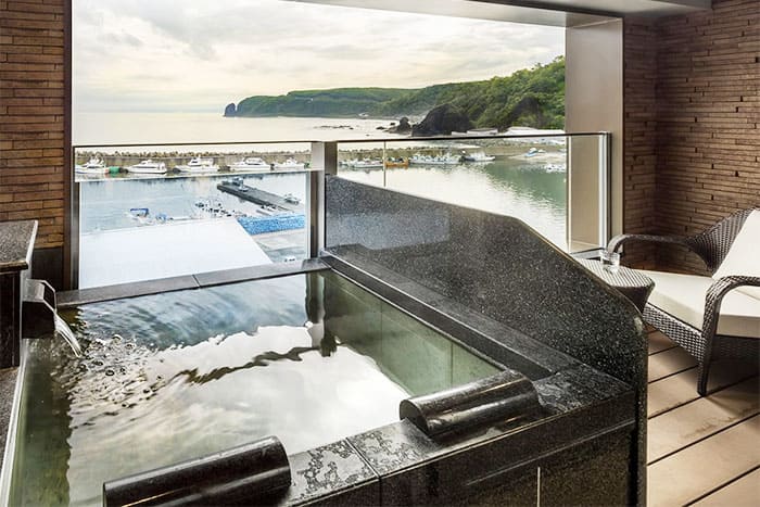 北海道 知床 ウトロ 北こぶし知床 ホテル&リゾート オホーツク俱楽部 露天風呂付DXツイン