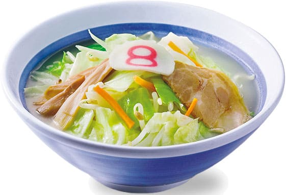 加賀市 8番ラーメン 野菜塩らーめん
