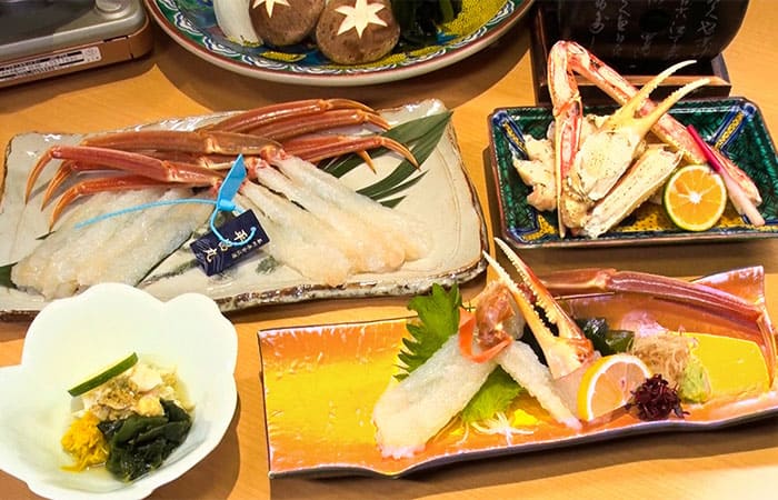 石川県 金沢市 旬彩和食 口福 かにづくしコース 輝