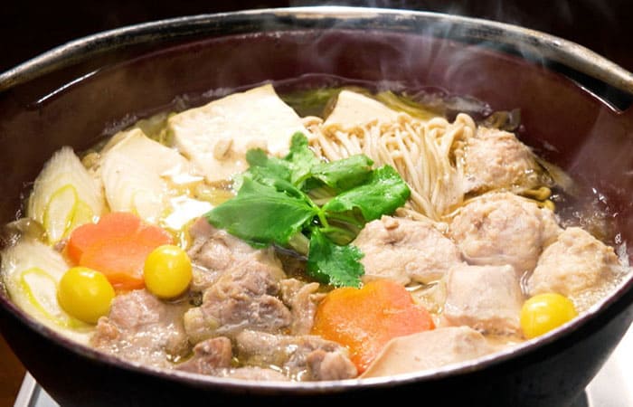 ベスコングルメ 茨城 水戸 山翠 奥久慈しゃも鍋