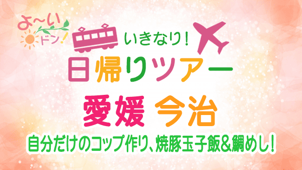 よーいドン いきなり日帰りツアー 愛媛県 今治市