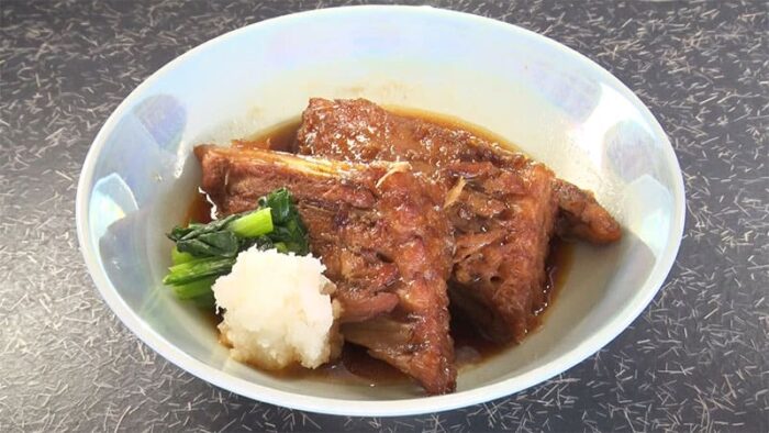 宮城県 気仙沼市 港町レストラン鮮 ハーモニカ煮