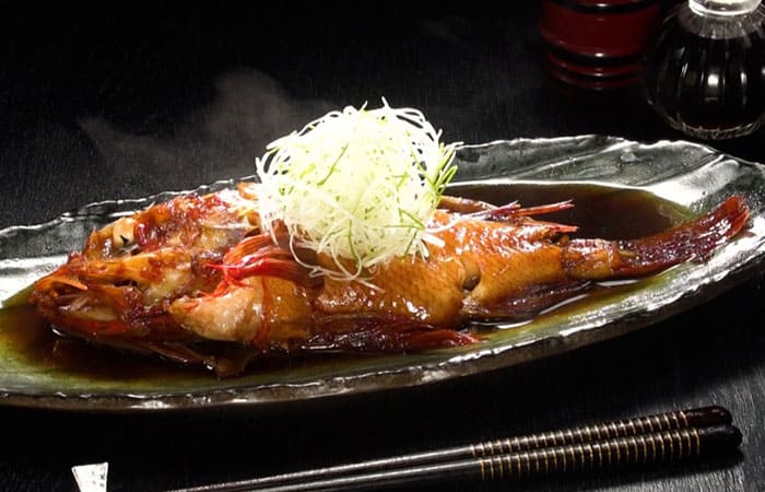 五反田 名酒場 酒田屋 キンキの煮付け