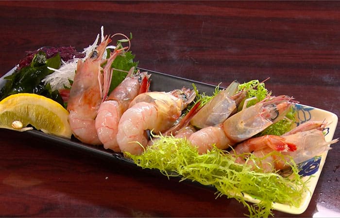 鹿児島 居酒屋 GAORYU 特大たかえび刺